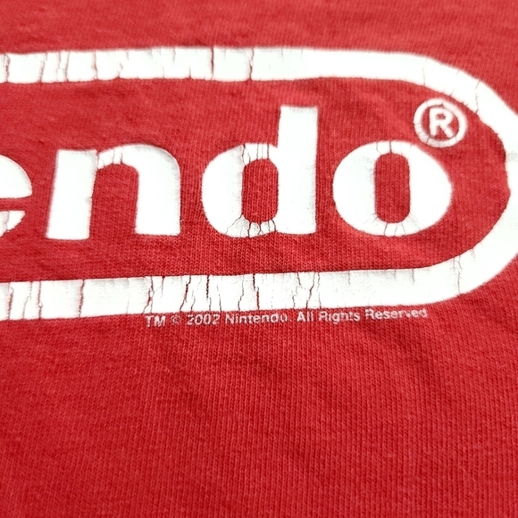 Vintage 2002 Nintendo Graphic Tshirt sz L - Picture 4 of 5